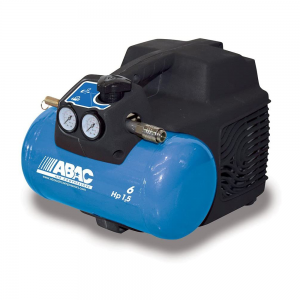 Compressore elettrico compatto portatile ABAC START O15 motore 1.5 HP - 6 lt 01