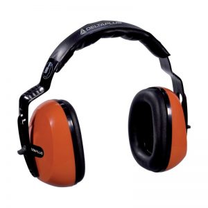 CUFFIA ANTIRUMORE SNR 26 dB ARANCIO - SEPANG2 DELTAPLUS