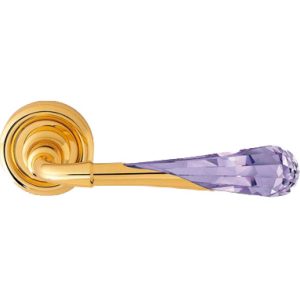 Gemma MANIGLIA CON ROSETTA COD.1120 RB 103 - Swarovski® Viola